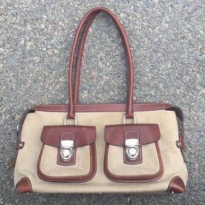 Dooney and Burke Signature Satchel
